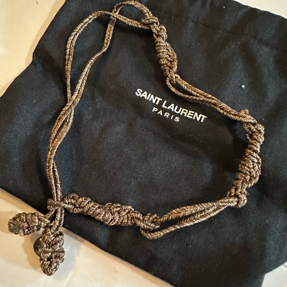 YSL Gold Lurex Bracelet - Picture 9 of 9